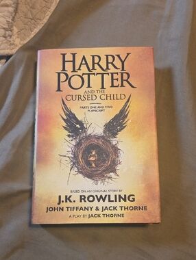 Harry Potter and the Cursed Child by J.K. Rowling - Gold/Yellow‎ Hardcover